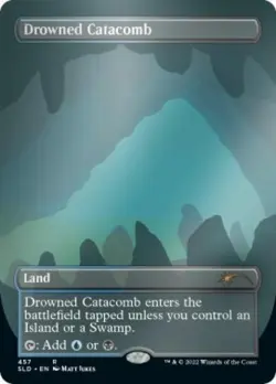 Drowned Catacomb -Foil Near Mint MTG Secret Lair - Image 1