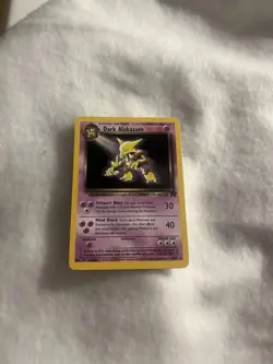 Dark Alakazam 18/82 Non Holo Rare Pokemon Card Vintage Team Rocket HP - Image 1