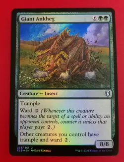 1x Giant Ankheg | FOIL | Battle for Baldur's Gate | MTG Magic Cards - Image 1