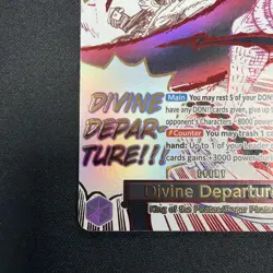One Piece Card Game - Divine Departure - (Alt Art / Manga) - OP13-076 - English - Image 5