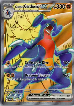 Cynthia's Garchomp ex Promo SV: Scarlet & Violet Promo Cards 204 NM Pokemon - Image 1