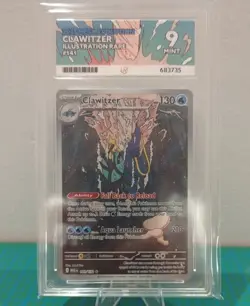 Clawitzer 141/132 Illustration Rare Mega Evolution Pokemon Card Ace 9 - Image 1