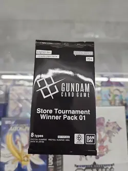 Gundam Card Game TCG Store Tournament Winner Pack 1 English Sealed - Image 1