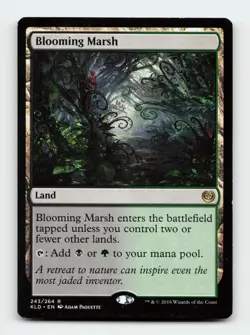 Blooming Marsh Kaladesh Magic The Gathering MTG Card - Image 1