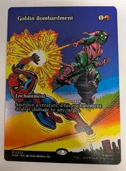 Goblin Bombardment (Borderless) Marvel Universe Eternal-Legal - MTG MYTHIC - Image 1