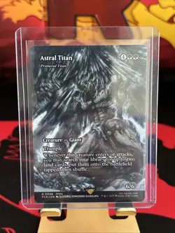 Astral Titan Primeval Titan 0048 Borderless Magic The Gathering Final Fantasy - Image 1