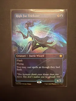 High Fae Trickster (Borderless) Foundations Foil - Image 1
