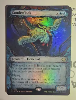 Sunderflock (Showcase) Lorwyn Eclipsed Foil - Image 1