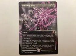 MTG Commander The Lost Caverns Of Ixalan WEDDING RING Borderless NM (0101) - Image 1