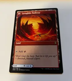 Riverglide Pathway Lavaglide Pathway - ZNR 264 MTG Magic The Gathering - Image 2