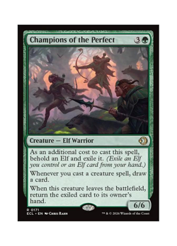 Magic the Gathering MTG ECL Champions of the Perfect 171 Regular Near Mint - Image 1