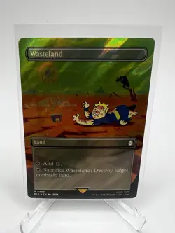 Wasteland (Borderless) (Surge Foil) Universes Beyond: Fallout Foil - Image 1
