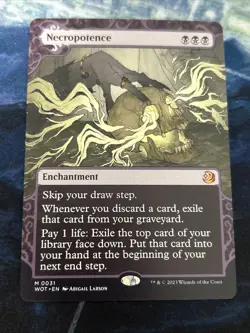 Necropotence Wilds of Eldraine: Enchanting Tales Regular NM-M Unplayed MTG - Image 1