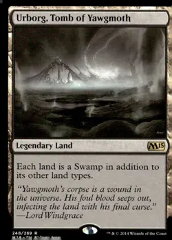 Magic 2015 (M15) #248 Urborg, Tomb of Yawgmoth - Image 1