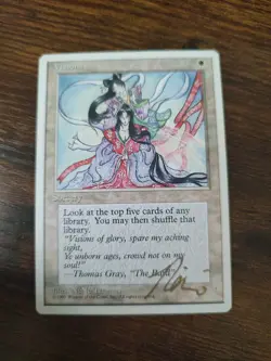 Visions MTG Signed NeNe Thomas - Image 1