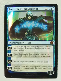 MTG Jace, the Mind Sculptor FOIL NM - Magic: The Gathering - From the Vault: 20 - Image 1