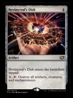 Nevinyrral's Disk LP Light Play Commander 2014 MTG [12368] - Image 1