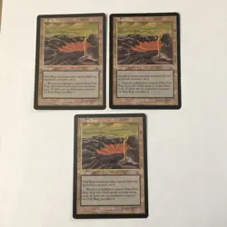 Peat Bog x3 Mercadian Masques LP/Ex Condition - Image 1