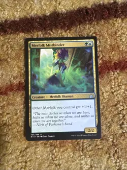 Merfolk Mistbinder Rivals of Ixalan Magic the Gathering MTG NM - Image 1