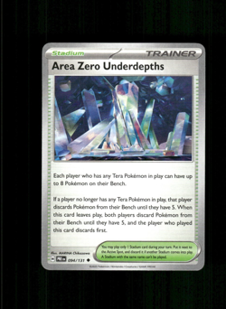 2025 Prismatic Evolutions Area Zero Underdepths Pokemon Card #094/131 Basic TCG - Image 1