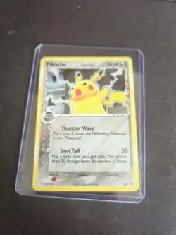Pokemon Pikachu TCG Delta Species Holo Black Star Promo Card 35 NM - Image 1