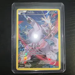 Pokemon Palkia TCG Black Star Promos XY75 Holo and Black Kyruem Black Star Promo - Image 1