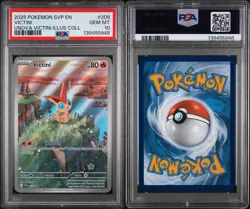 PSA 10 - 2025 POKEMON, SVP EN, VICTINI, UNOVA VICTINI ILLUS COLL - Image 1
