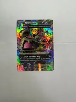 M Tyranitar EX 43/98 XY-Ancient Origins Holo 2015 Pokemon TCG NM/LP - Image 1