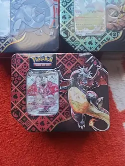 Pokemon TCG Paldean Fates Tins - Complete Set of 3 Brand New & Sealed! - Image 2