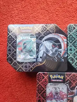 Pokemon TCG Paldean Fates Tins - Complete Set of 3 Brand New & Sealed! - Image 3
