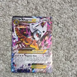 Pokemon TCG M Aggron EX 94/160 XY Primal Clash Ultra Rare Full Art Holo 240 HP - Image 1