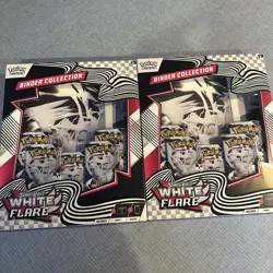 Pokemon TCG Scarlet & Violet White Flare Binder Collection BRAND NEW 💎💎 - Image 3