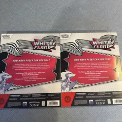 Pokemon TCG Scarlet & Violet White Flare Binder Collection BRAND NEW 💎💎 - Image 4