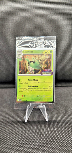 Sinistcha Pokemon Twilight Masquerade BEST BUY Promo Factory Sealed Gem Mint 💎 - Image 1
