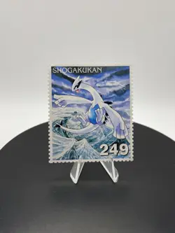 Lugia No. 249 Pokemon Big Stamp Rare Shogakukan Japanese Nintendo Japan - Image 2