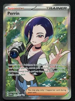 Perrin 209/167 Ultra Rare SV06: Twilight Masquerade Pokemon TCG NM - Image 1
