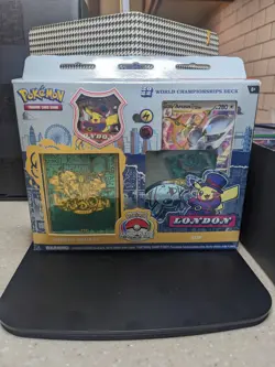 Pikachu Pin Pokemon World Championship Deck London 📈📈📈📈📈📈⚡⚡⚡⚡⚡⚡⚡⚡⚡⚡⚡⚡⚡⚡⚡⚡ - Image 1