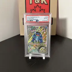 2025 Pokemon Black Bolt Seismitoad PSA 8 #105/086 Illustration Rare - Image 1