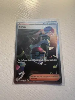 Pokemon TCG - Paldean Fates - Penny - 239/091 - Special Illustration Rare - Image 1
