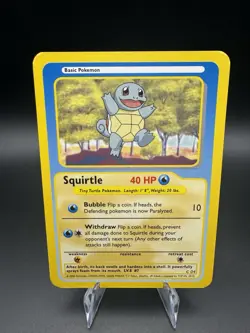 Official Funskool Pokemon Squirtle C04 -Blackhole Creatures 2004 - LP - Image 1