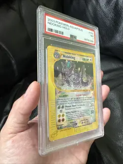 Pokemon Nidoking 150/147 PSA 7 NM Aquapolis Holo 2003 Crystal Secret Rare - Image 3