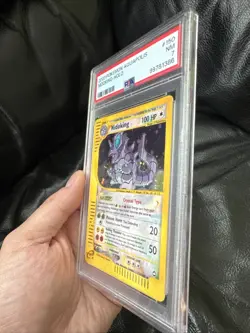 Pokemon Nidoking 150/147 PSA 7 NM Aquapolis Holo 2003 Crystal Secret Rare - Image 4