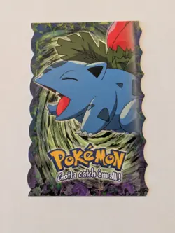 1999 Topps Pokemon the First Movie Ivysaur 2 of 12 Die-Cut - Blue Label - NM - Image 1