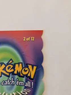 1999 Topps Pokemon the First Movie Ivysaur 2 of 12 Die-Cut - Blue Label - NM - Image 5