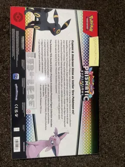 POKEMON TCG Prismatic Evolutions Premium Figure Collection ✅ In hand ✅ Sealed ✅ - Image 3