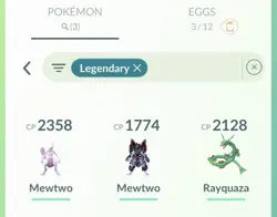 Pokemon Go PTC Acc, Guaranteed Lucky Armor Mewtwo - Image 2