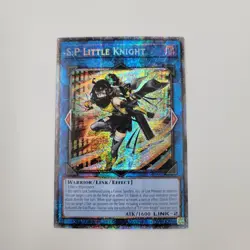 Yugioh! S:P Little Knight - MP25-EN047 - Starlight Rare - 1st Edition Near Mint, - Image 3