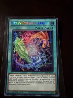 LP Yu-Gi-Oh! Heavy Polymerization MP24-EN150 Prismatic Secret Rare 1st Edition - Image 1