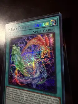 LP Yu-Gi-Oh! Heavy Polymerization MP24-EN150 Prismatic Secret Rare 1st Edition - Image 2