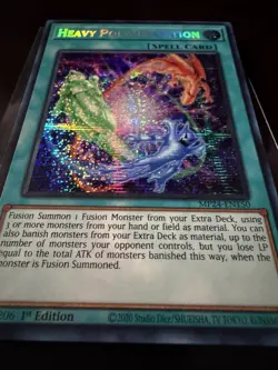 LP Yu-Gi-Oh! Heavy Polymerization MP24-EN150 Prismatic Secret Rare 1st Edition - Image 4